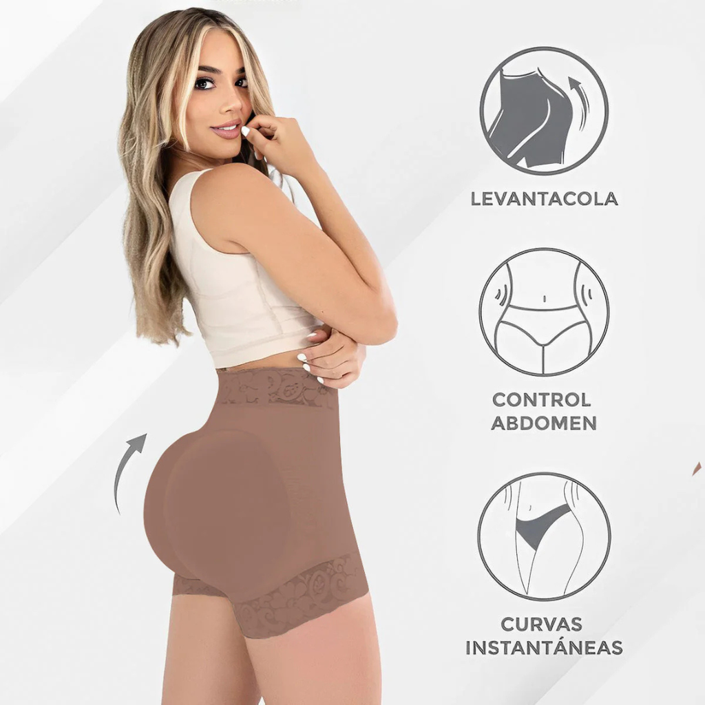Faja Short corto levanta glúteos ✨