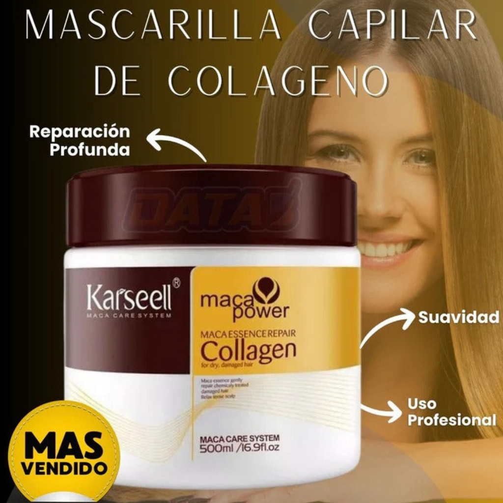 Mascarilla Capilar Karseell – ¡Renueva tu Cabello y Recupera Su Brillo Natural! 💆‍♀️✨