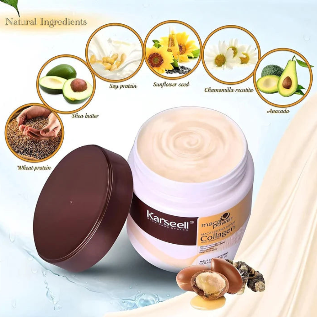 Mascarilla Capilar Karseell – ¡Renueva tu Cabello y Recupera Su Brillo Natural! 💆‍♀️✨