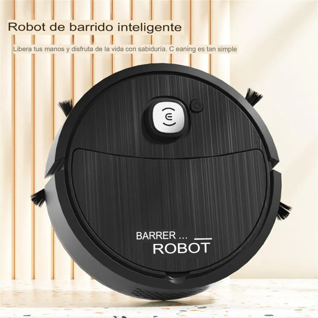 ASPIRADORA ROBOT  3 en 1... ¡Barre, aspira, pasa paño!!🏠✨